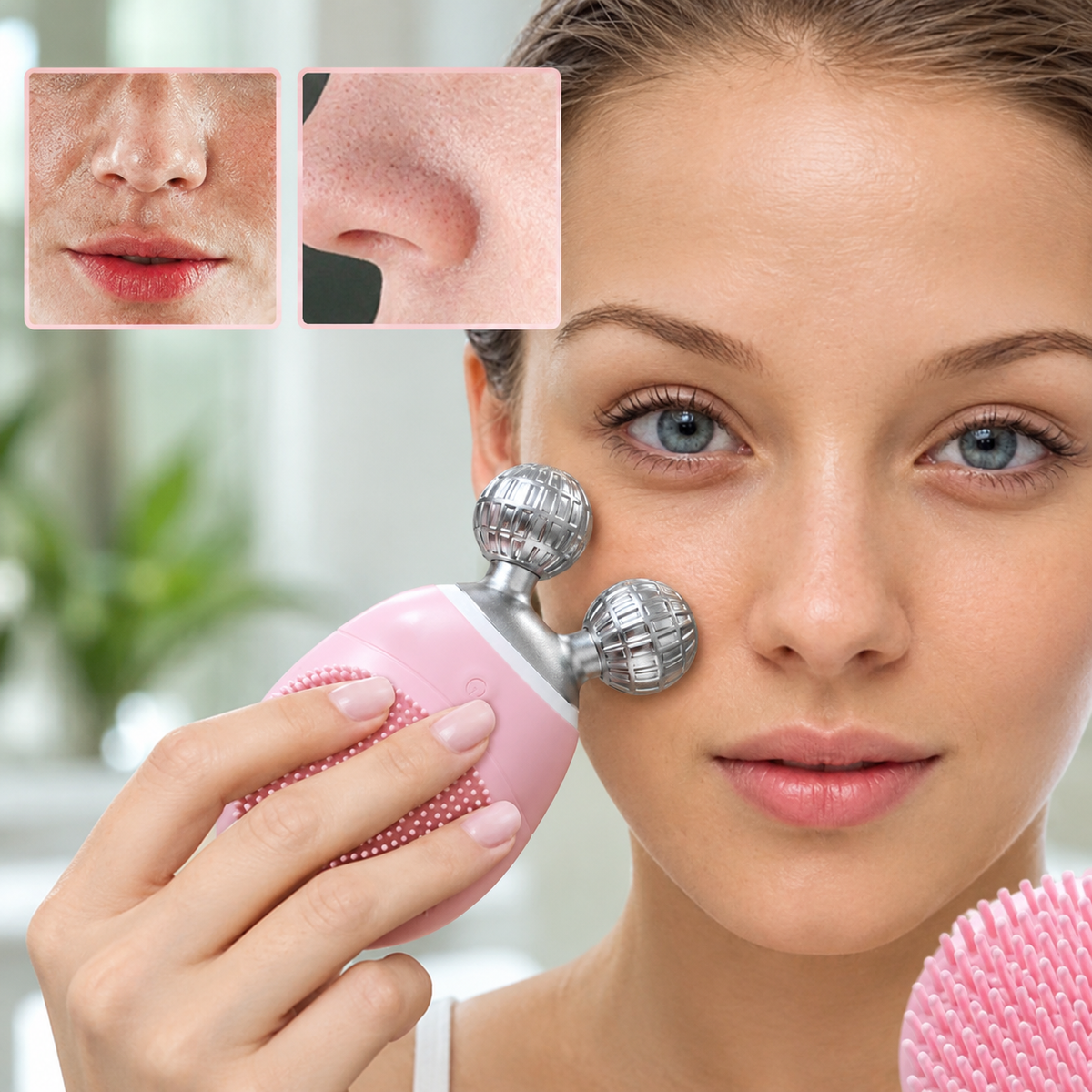 🫧Cepillo facial eléctrico vibratorio