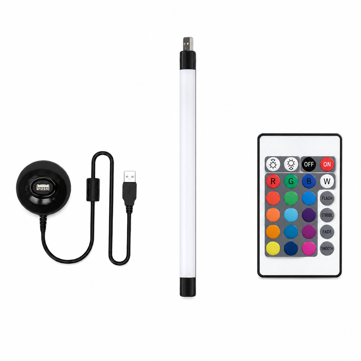 Luz LED Inalámbrica RGB – 16 Colores 🌈✨