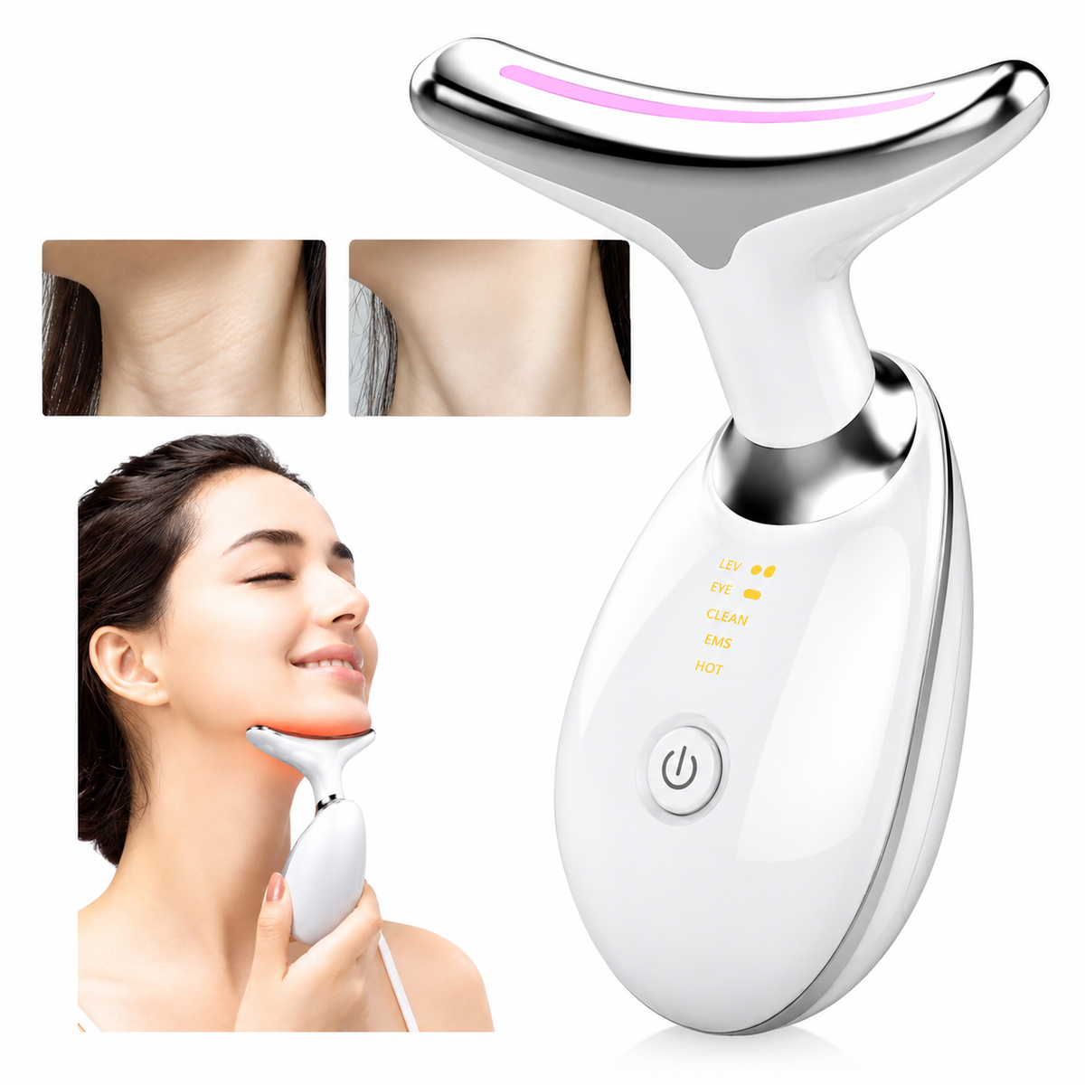 💆‍♀️Masajeador térmico para rostro
