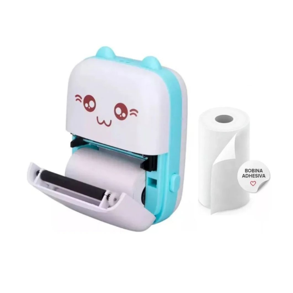 Mini Impresora Térmica Portátil 🖨️💙